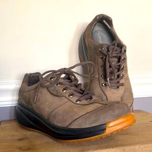 Joya by Karl Muller Ortholite Obama Brown Shoes Swiss Tech Size US 9
